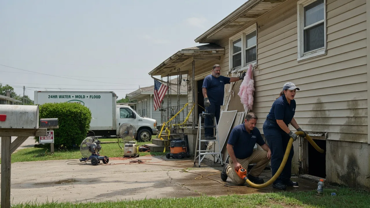 Water Damage Repair in White Hall, IL near me